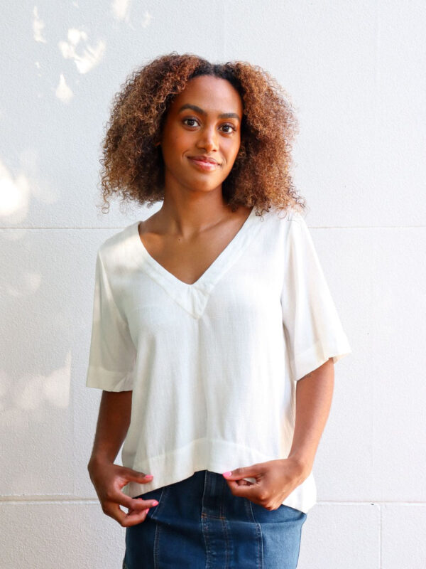 MAYA LINEN TOP - Image 2