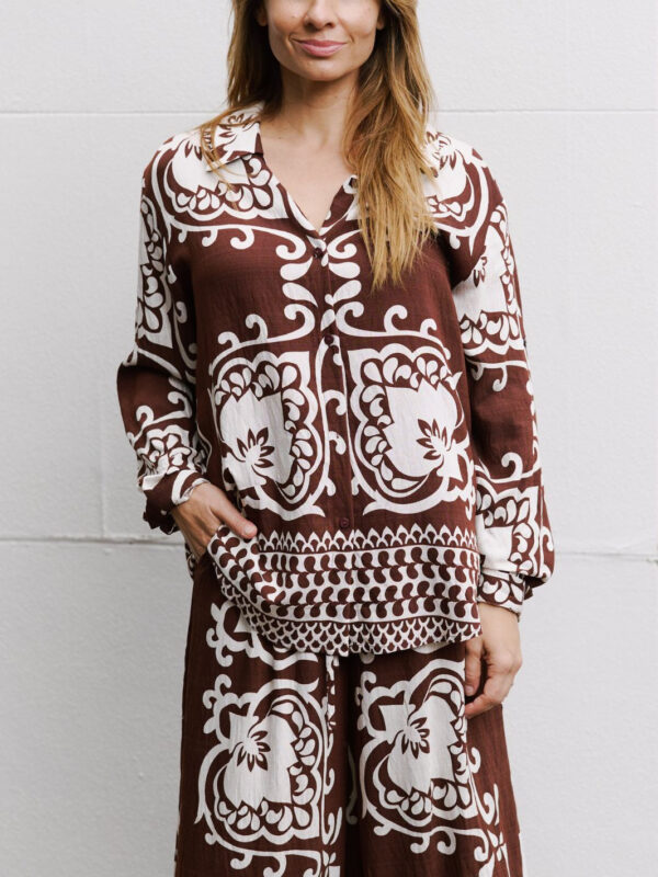 MALIA TILE BLOUSE - Image 3