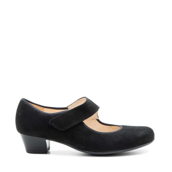 Calico 2 Black Suede